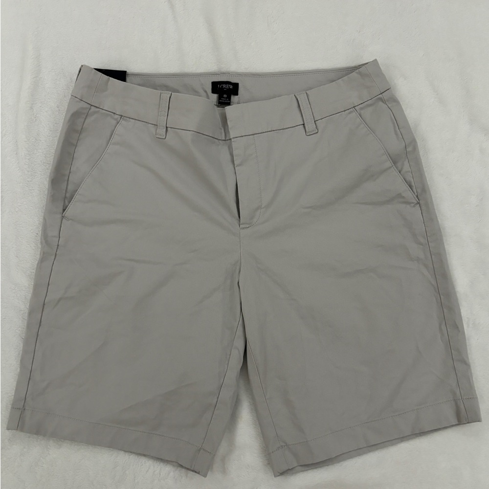 NWT J Crew 9" Frankie bermuda chino short, size: 8 - Picture 5 of 9